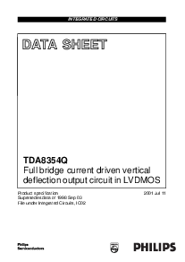浏览型号TDA8354Q的Datasheet PDF文件第1页