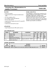 浏览型号TDA8012AM的Datasheet PDF文件第2页