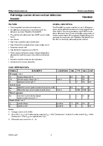 浏览型号TDA4866的Datasheet PDF文件第2页