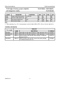 浏览型号TDA1562ST的Datasheet PDF文件第3页