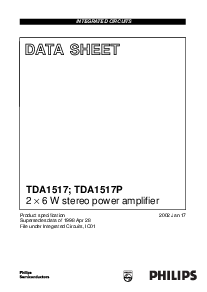 浏览型号TDA1517; TDA1517P的Datasheet PDF文件第1页
