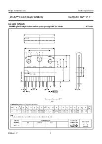 浏览型号TDA1517; TDA1517P的Datasheet PDF文件第9页