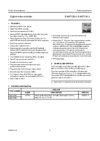 浏览型号SAA7121H的Datasheet PDF文件第3页