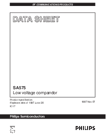 浏览型号SA575的Datasheet PDF文件第1页