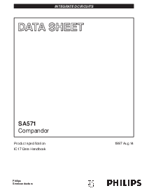 浏览型号SA571的Datasheet PDF文件第1页