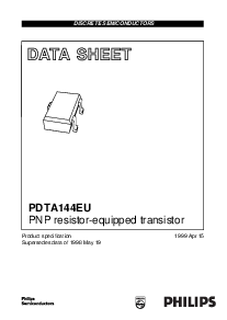 浏览型号PDTA144EU的Datasheet PDF文件第1页