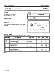 浏览型号MPSA44的Datasheet PDF文件第2页