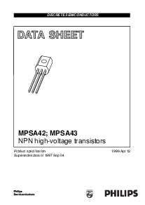浏览型号MPSA43的Datasheet PDF文件第1页