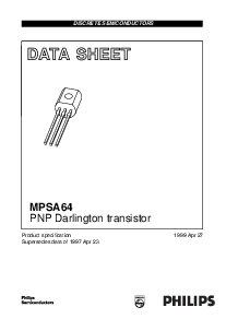 浏览型号MPSA64的Datasheet PDF文件第1页