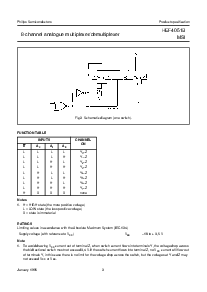 浏览型号HEF4051B的Datasheet PDF文件第3页
