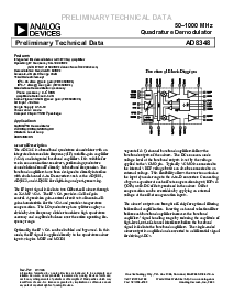 浏览型号AD8348的Datasheet PDF文件第1页