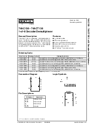 浏览型号74ACT138的Datasheet PDF文件第1页