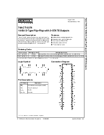 浏览型号74ACT16374的Datasheet PDF文件第1页