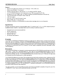 浏览型号MT90223的Datasheet PDF文件第2页