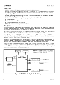 浏览型号MT90528的Datasheet PDF文件第2页
