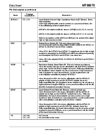 浏览型号MT90870的Datasheet PDF文件第9页