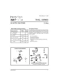 浏览型号75HQ... SERIES的Datasheet PDF文件第1页