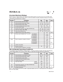 浏览型号IR2108(4) (S)的Datasheet PDF文件第2页