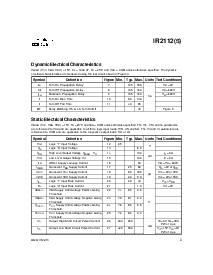 浏览型号IR2112(S)的Datasheet PDF文件第3页