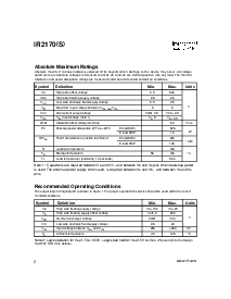 浏览型号IR2170(S)的Datasheet PDF文件第2页