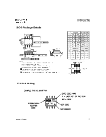 浏览型号IRF6216的Datasheet PDF文件第7页