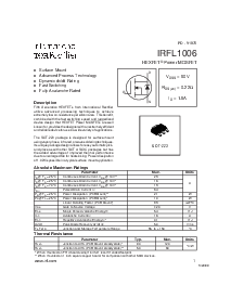 浏览型号IRFL1006的Datasheet PDF文件第1页