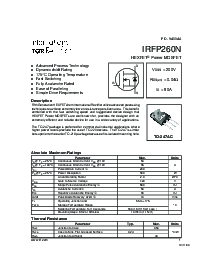 浏览型号IRFP260N的Datasheet PDF文件第1页