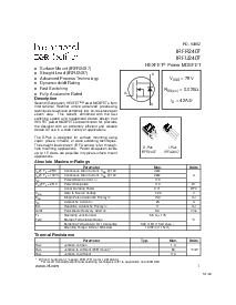 浏览型号IRFR2407的Datasheet PDF文件第1页