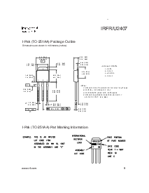 浏览型号IRFR2407的Datasheet PDF文件第9页