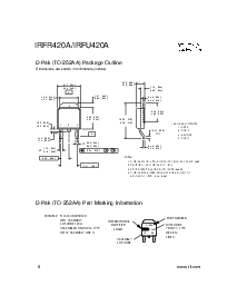 浏览型号IRFR420A的Datasheet PDF文件第8页