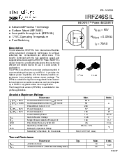 浏览型号IRFZ46S的Datasheet PDF文件第1页