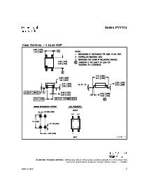 浏览型号Series PVY116的Datasheet PDF文件第5页