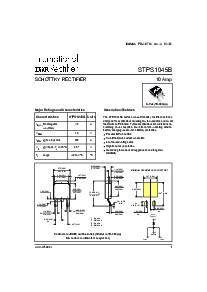 浏览型号STPS1045B的Datasheet PDF文件第1页