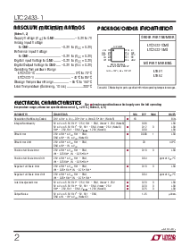 浏览型号LTC2433-1的Datasheet PDF文件第2页