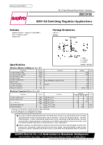 浏览型号2SC3153的Datasheet PDF文件第1页