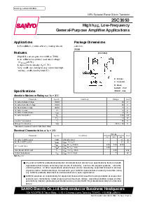 浏览型号2SC3650的Datasheet PDF文件第1页