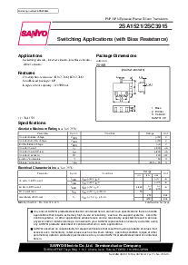 浏览型号2SA1521的Datasheet PDF文件第1页