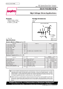 浏览型号2SA1740的Datasheet PDF文件第1页