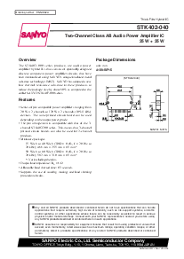 浏览型号STK402-040的Datasheet PDF文件第1页