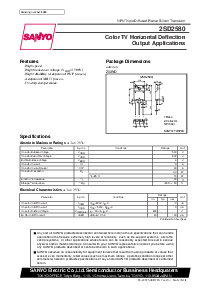 浏览型号2SD2580的Datasheet PDF文件第1页