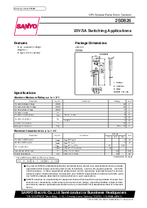 浏览型号2SD826的Datasheet PDF文件第1页