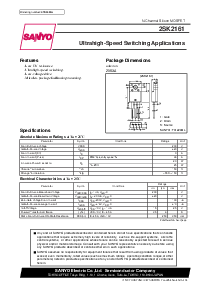 浏览型号2SK2161的Datasheet PDF文件第1页