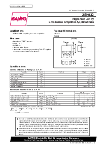 浏览型号2SK932的Datasheet PDF文件第1页