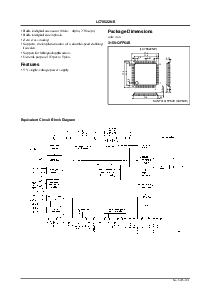 浏览型号LC78622NE的Datasheet PDF文件第2页