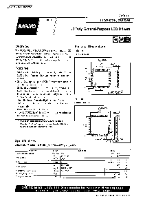 浏览型号LC75823W的Datasheet PDF文件第1页