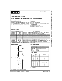 浏览型号74AC244的Datasheet PDF文件第1页