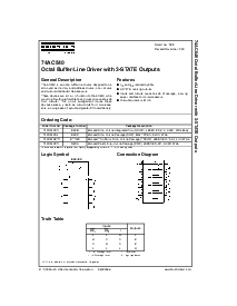 浏览型号74AC540的Datasheet PDF文件第1页