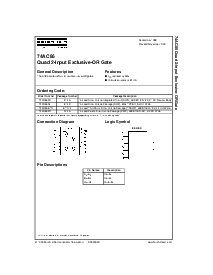 浏览型号74AC86的Datasheet PDF文件第1页