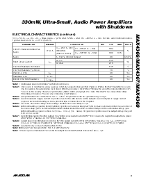 浏览型号MAX4366的Datasheet PDF文件第3页