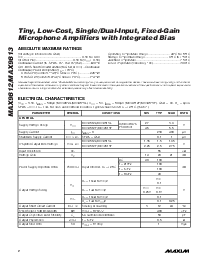 浏览型号MAX9812的Datasheet PDF文件第2页